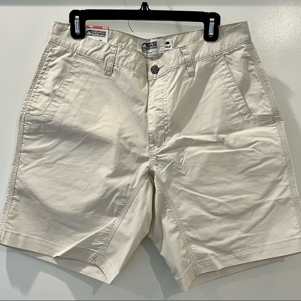 Men’s Mountain Khakis Stretch Poplin Shorts, slim fit